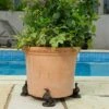 Antique Bronze Coloured Aylesbury Duck Potty Feet - Plant Pot Feet