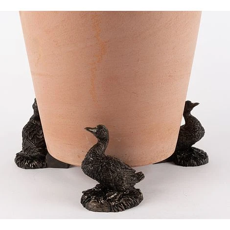 Antique Bronze Coloured Aylesbury Duck Potty Feet - Plant Pot Feet 5 Antique Bronze Coloured Aylesbury Duck Potty Feet - Plant Pot Feet - Image 5