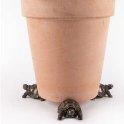 Antique Bronze Coloured Tortoise Potty Feet - Plant Pot Feet -Bloom Haven Herbaceous Perennials Deals Store PF0084 3 new