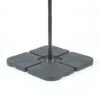 Universal Overhanging Parasol Base Set Of 4 X 14L Segments