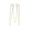 Pianta Stand In Gold H35Cm D19Cm