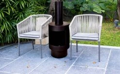 Idooka Black Chiminea Outdoor Heating Fire Pit 11 Idooka Black Chiminea Outdoor Heating Fire Pit -Bloom Haven Herbaceous Perennials Deals Store Patio1