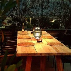 Idooka Large Chrome Solar Lantern -Bloom Haven Herbaceous Perennials Deals Store SOLAR LANTERNS.LARGE .Lifestyle