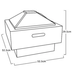 Idooka Stone Effect Fire Pit & BBQ -Bloom Haven Herbaceous Perennials Deals Store Silhouette12