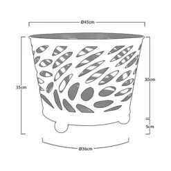 Idooka Garden Heater Fire Pits And Firebaskets -Bloom Haven Herbaceous Perennials Deals Store Silhouette39