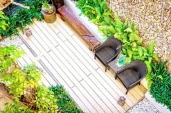 Idooka Faux Wood Garden Coffee Table - Waterproof Patio Side Table For Outdoor Use 12 Idooka Faux Wood Garden Coffee Table - Waterproof Patio Side Table For Outdoor Use -Bloom Haven Herbaceous Perennials Deals Store SunnyWide