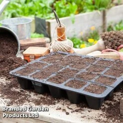 20 Cell Natural Rubber Seed Tray -Bloom Haven Herbaceous Perennials Deals Store TRAY 20SEEDNAT S41382