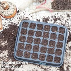 30 Cell Natural Rubber Seed Tray -Bloom Haven Herbaceous Perennials Deals Store TRAY 30SEEDNAT S41385