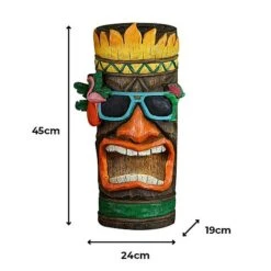 Tiki Garden Solar Ornament Large 45cm -Bloom Haven Herbaceous Perennials Deals Store Tiki sizes
