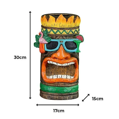 Tiki Garden Solar Ornament Medium 30cm 8 Tiki Garden Solar Ornament Medium 30cm - Image 8
