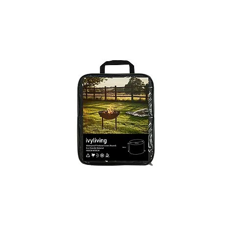 Waterproof Firebowl Cover In Eco-friendly Material (Round) H60CM W58CM 1 Waterproof Firebowl Cover In Eco-friendly Material (Round) H60CM W58CM