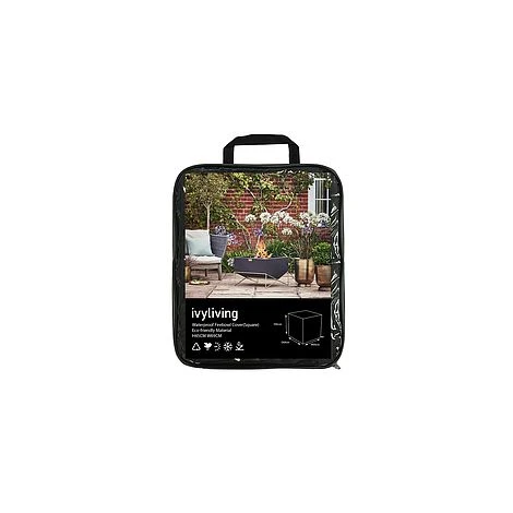 Waterproof Firebowl Cover In Eco-friendly Material (Square) H45CM W69CM 1 Waterproof Firebowl Cover In Eco-friendly Material (Square) H45CM W69CM