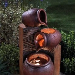 Serenity Tipping Pots Water Feature -Bloom Haven Herbaceous Perennials Deals Store WEBG38783