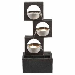 Serenity Modern Granite-Effect Cascading Bowls Water Feature 9 Serenity Modern Granite-Effect Cascading Bowls Water Feature -Bloom Haven Herbaceous Perennials Deals Store WEBG3881