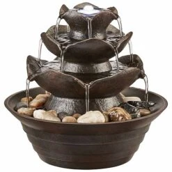 Serenity Table-Top Oriental Water Feature 8 Serenity Table-Top Oriental Water Feature -Bloom Haven Herbaceous Perennials Deals Store WEBG38931