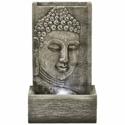 Serenity Buddha Water Wall Feature 7 Serenity Buddha Water Wall Feature -Bloom Haven Herbaceous Perennials Deals Store WEBG3944