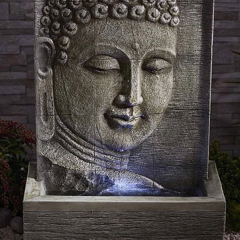 Serenity Buddha Water Wall Feature 2 Serenity Buddha Water Wall Feature - Image 2
