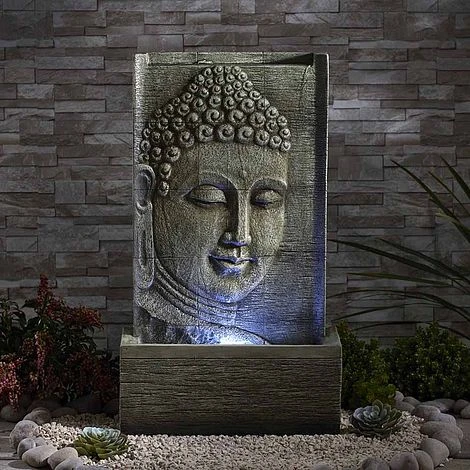 Serenity Buddha Water Wall Feature 3 Serenity Buddha Water Wall Feature - Image 3