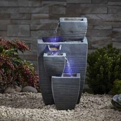 Serenity Table-Top Oblong Stone-Effect Water Feature 7 Serenity Table-Top Oblong Stone-Effect Water Feature -Bloom Haven Herbaceous Perennials Deals Store WEBG39624