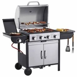 Blazebox 4 + 1 Gas Burner Barbecue -Bloom Haven Herbaceous Perennials Deals Store WEBG4014