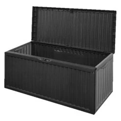 Idooka 336L Black Storage Box -Bloom Haven Herbaceous Perennials Deals Store Y54400820.Open