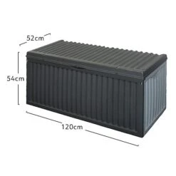Idooka 336L Black Storage Box -Bloom Haven Herbaceous Perennials Deals Store Y54400820.Silhouette