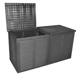 Idooka 750L Black Storage Box -Bloom Haven Herbaceous Perennials Deals Store Y54400970 553838.Open