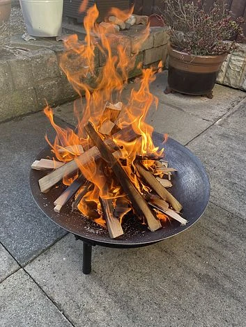 Cast Iron Fire Pit 50cm 2 Cast Iron Fire Pit 50cm - Image 2