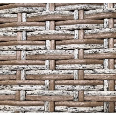 Rowlinson Albany Rattan Garden Sofa Dining Set 7 Seat Oatmeal 5 Rowlinson Albany Rattan Garden Sofa Dining Set 7 Seat Oatmeal - Image 5