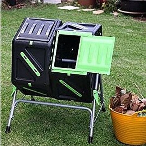 Tumbling Dual Composter - 2 Cell X 70L 3 Tumbling Dual Composter - 2 Cell X 70L - Image 3
