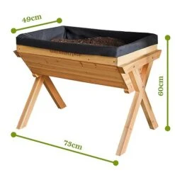 Garden Grow Medium Wooden Planter -Bloom Haven Herbaceous Perennials Deals Store z G21877